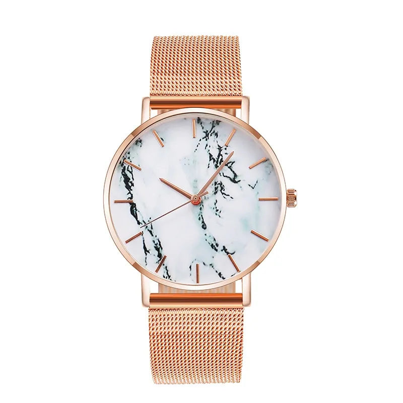 Fashion Rose Gold Mesh Band