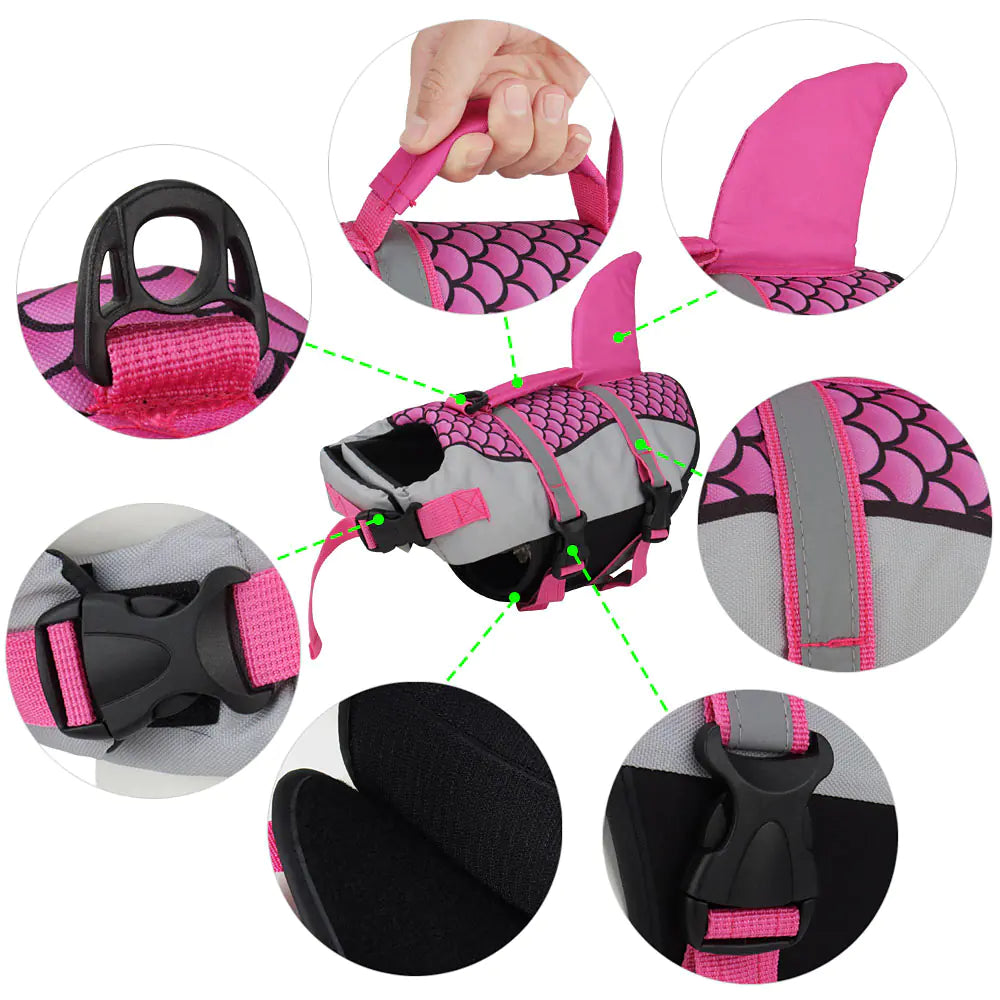 Dog Life Vest Collar Harness for pet