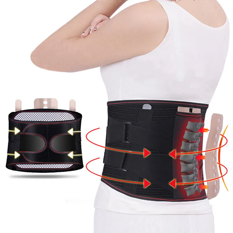 Lumbar Support Belt for Back Pain Relief